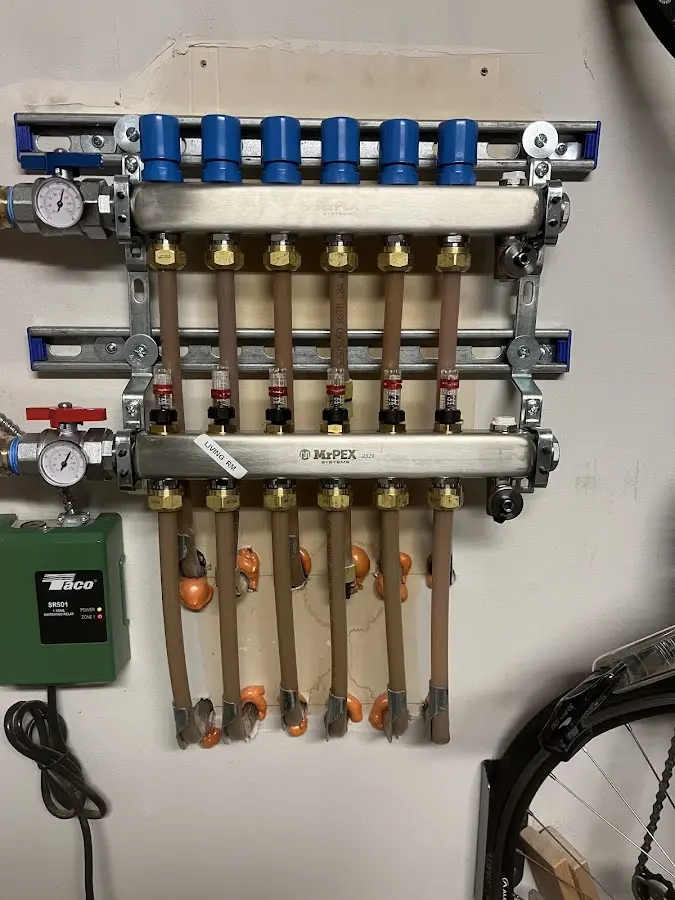 Plumber performing Leak Detection at a residential property in Mascotte